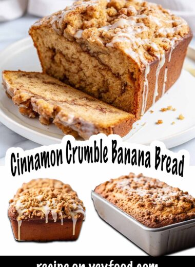 Cinnamon Crumble Banana Bread
