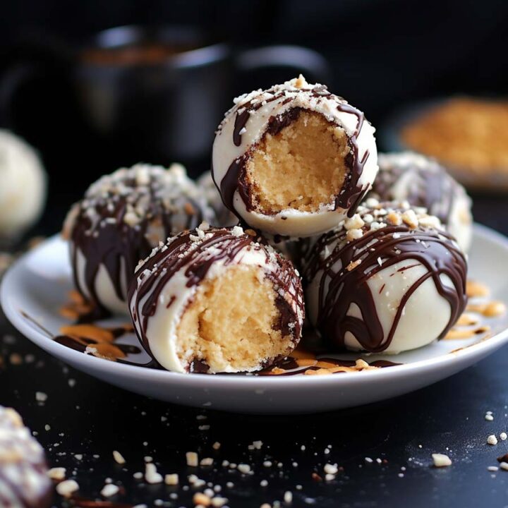 Peanut butter snowballs