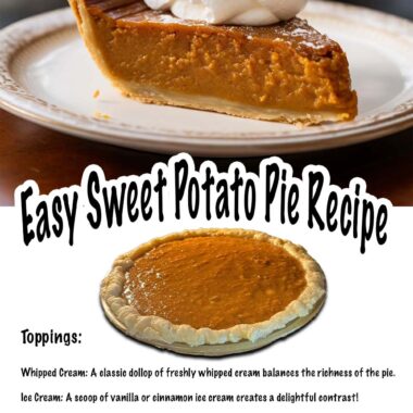 Easy Sweet Potato Pie Recipe