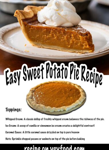 Easy Sweet Potato Pie Recipe