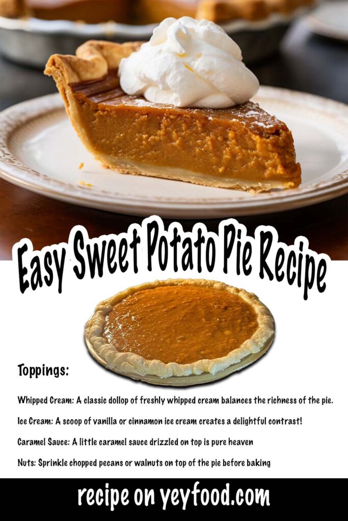 Easy Sweet Potato Pie Recipe