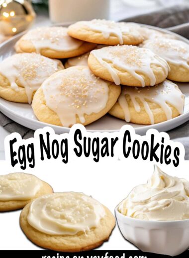 Egg Nog Sugar Cookies