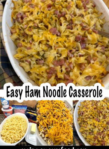 Ham Noodle Casserole