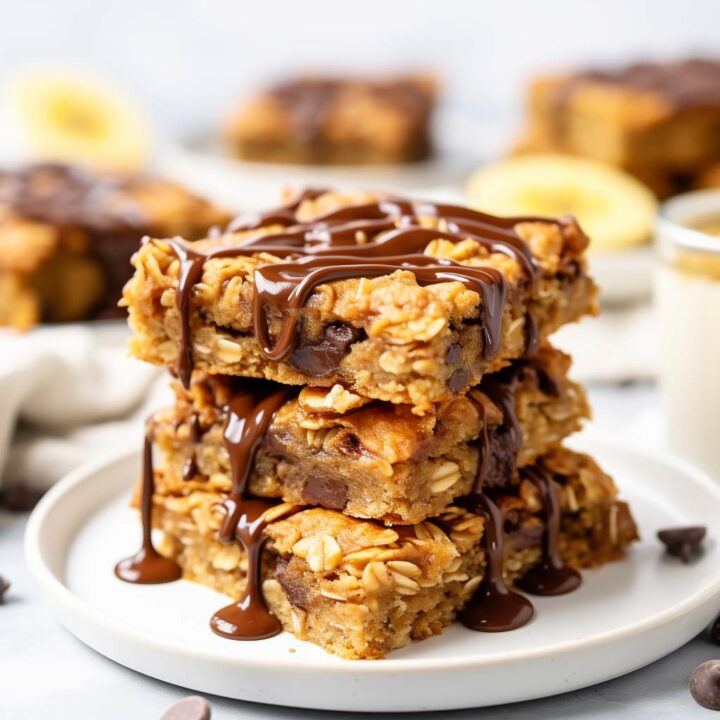 Peanut Butter Banana Oatmeal Bars