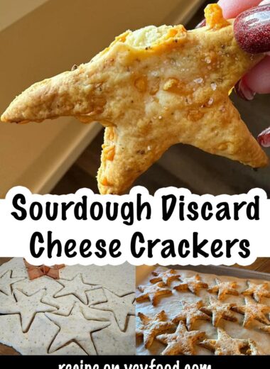 Sourdough Discard Cheese Crackers