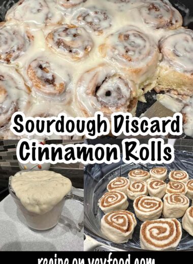 Sourdough Discard Cinnamon Rolls
