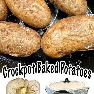 Crockpot Baked Potatoes