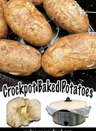 Crockpot Baked Potatoes