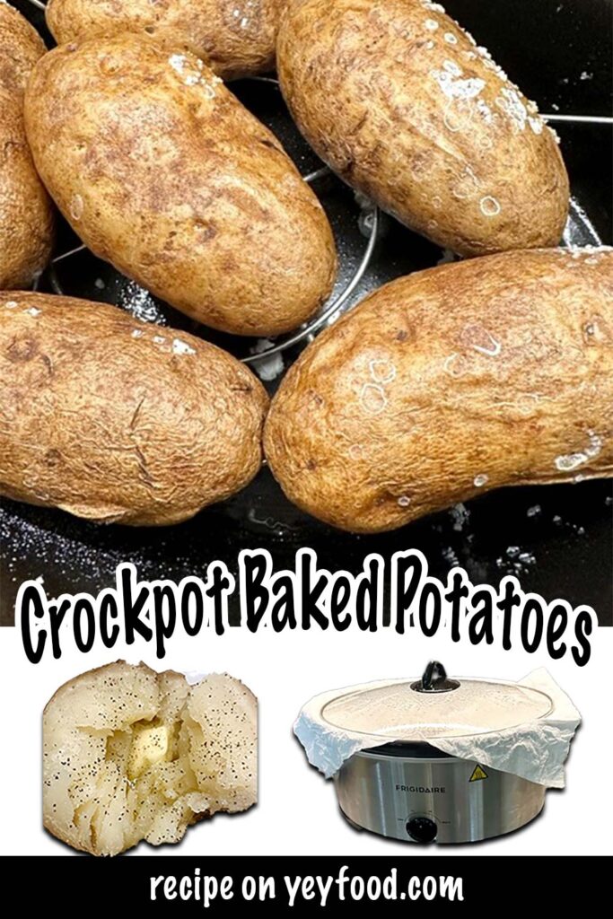 Crockpot Baked Potatoes