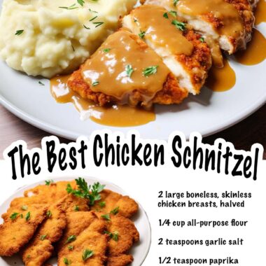 The Best Chicken Schnitzel