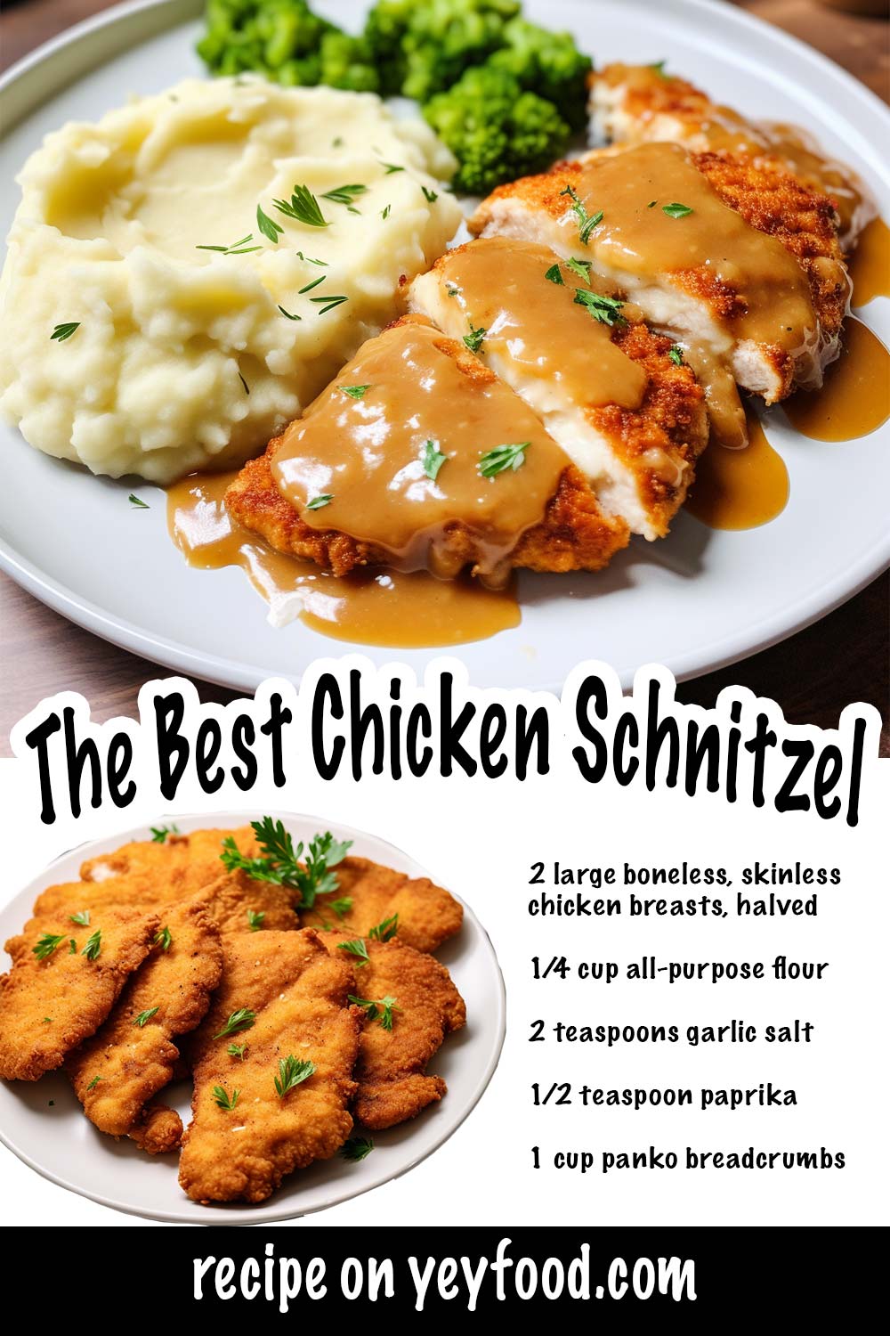 The Best Chicken Schnitzel Yeyfood Com Recipes Cooking Tips And   Chicken 