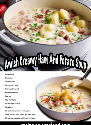 Amish Creamy Ham And Potato Soup