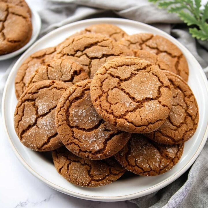 Soft Chewy Gingersnaps Cookie Recipe