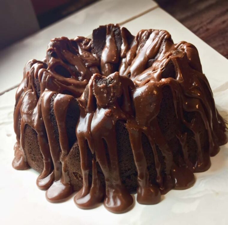 Triple Dark Chocolate Bundt Cake Perfect For The Never Enough Chocolate ...