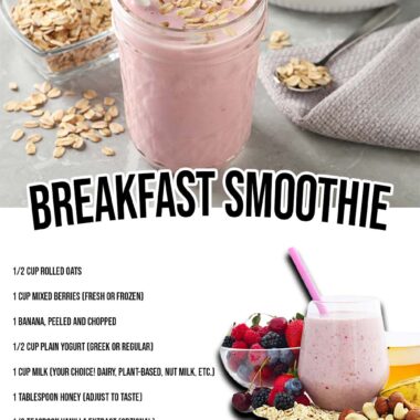 Easy and Delicious Breakfast Smoothie Recipe