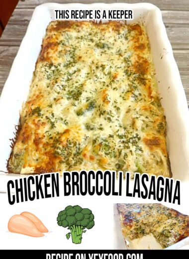 Chicken Broccoli Lasagna