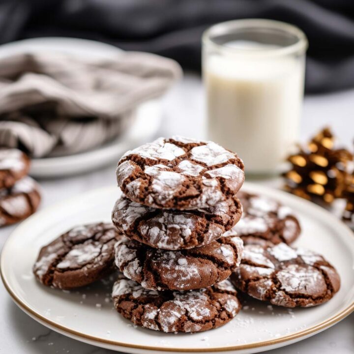 Chocolate Crinkle Cookies