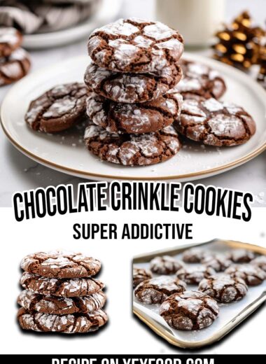 Chocolate Crinkle Cookies