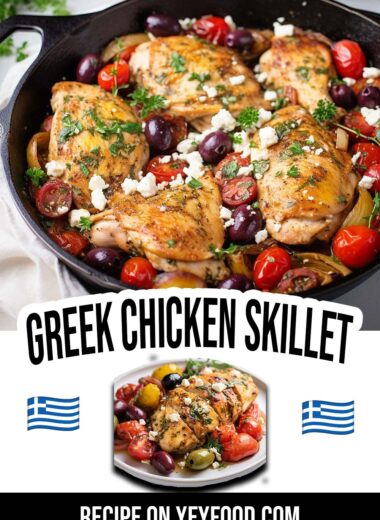 Greek Chicken Skillet Recipe