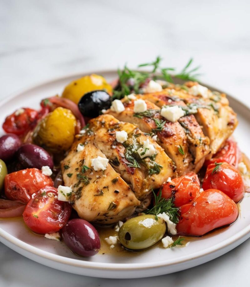 Greek Chicken Skillet Recipe - Yeyfood.com: Recipes, cooking tips, and ...