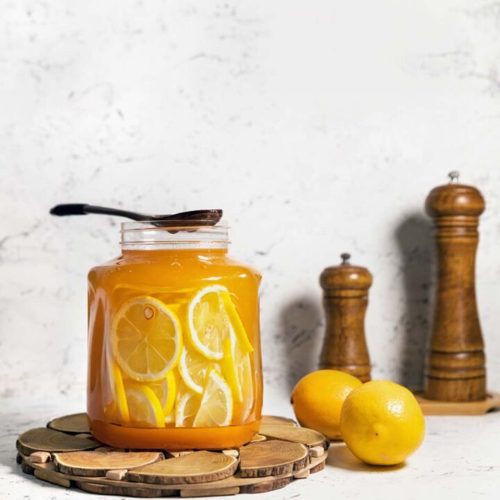 Meyer Lemon Fermented Honey