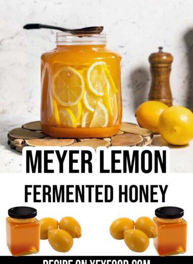 Meyer Lemon Fermented Honey