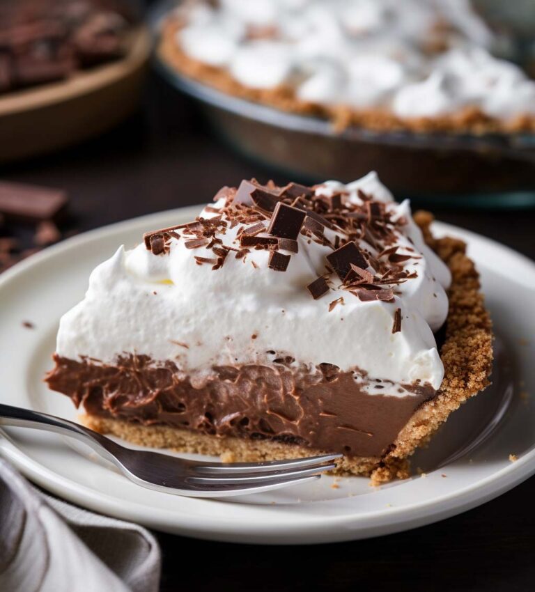 No-Bake Chocolate Pie With Whipped Cream - Yeyfood.com: Recipes ...