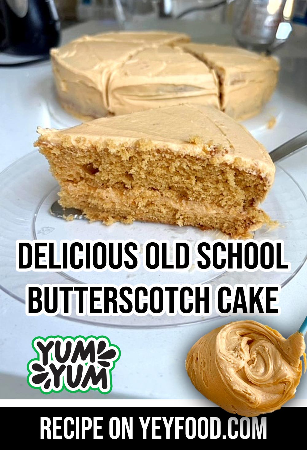 Moist and tender brown sugar sponge layers layered with creamy butters... |  TikTok