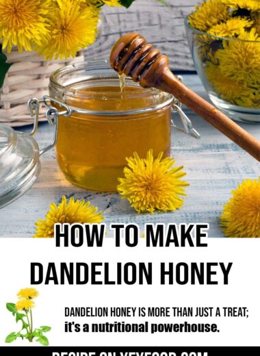 How To Make Dandelion Honey