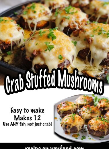 Crab stuffed mushrooms
