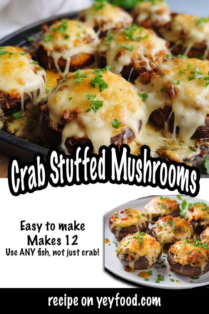 Crab stuffed mushrooms