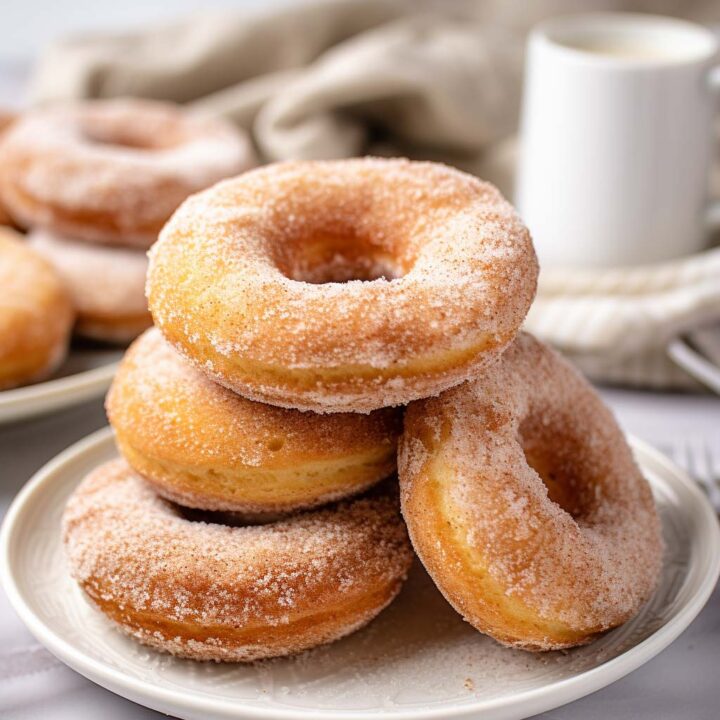 Baked Cinnamon Sugar Donuts