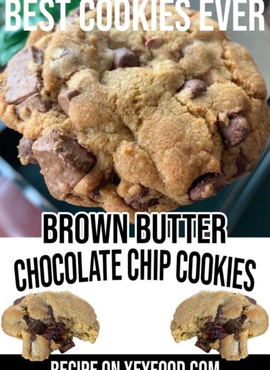 Amazing Brown Butter Chocolate Chip Cookies