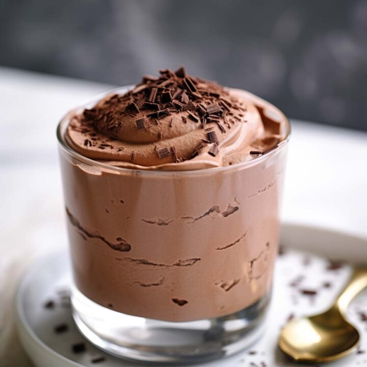 2 Ingredient Chocolate Mousse