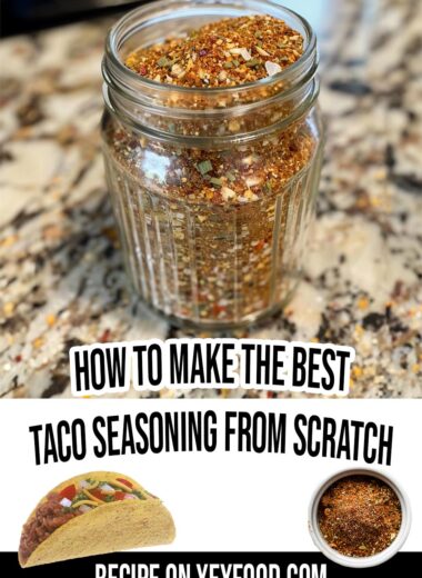 How to Make The BEST Taco Seasoning From Scratch