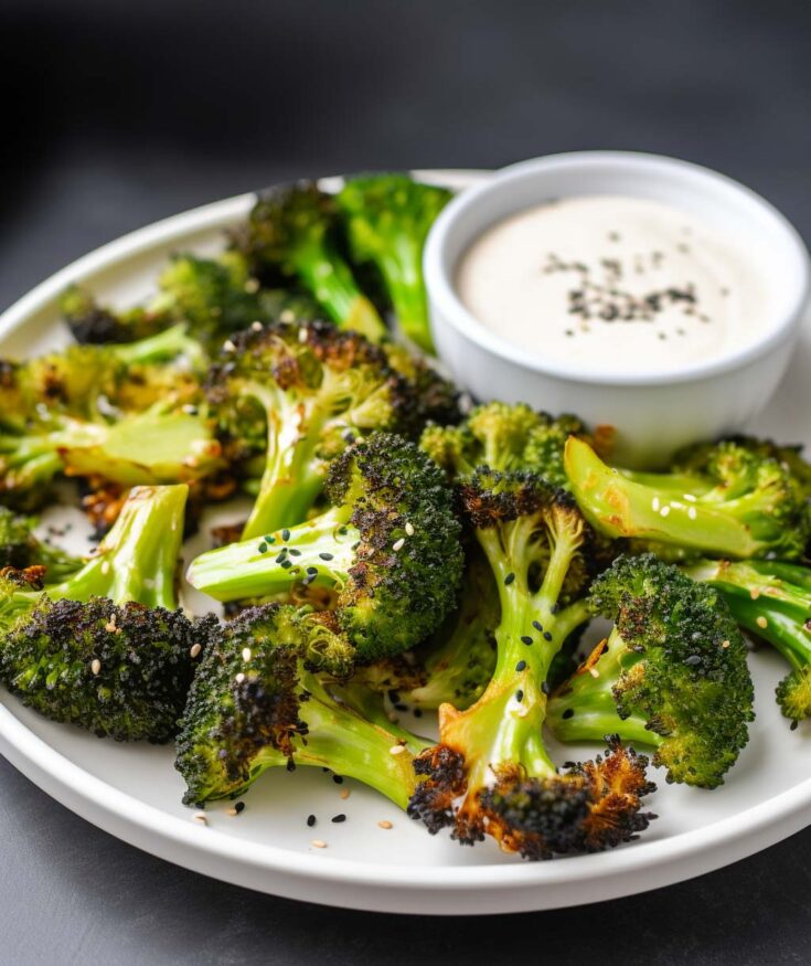 Super Easy Air Fryer Broccoli