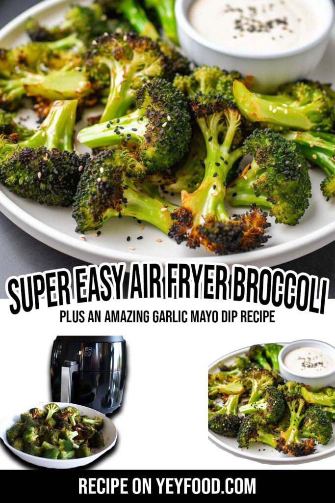 Super Easy Air Fryer Broccoli
