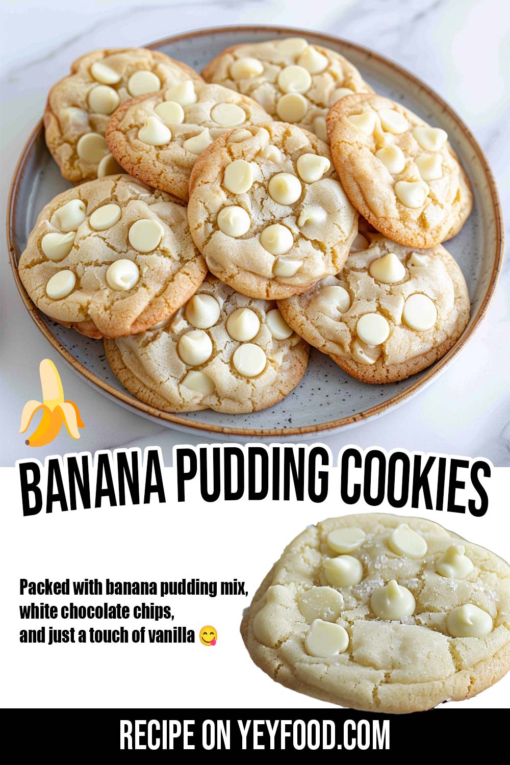 Banana Pudding Cookies - Yeyfood.com: Recipes, Cooking Tips, And ...