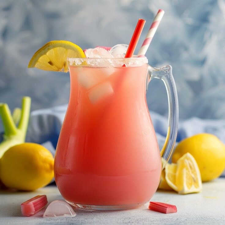 Rhubarb Lemonade