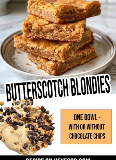 Butterscotch Blondies
