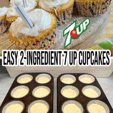 2-Ingredient 7 Up Cupcakes