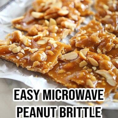 Easy Microwave Peanut Brittle