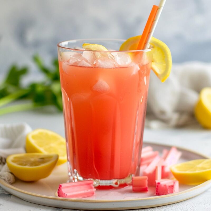 Rhubarb Lemonade: Refreshing Twist on a Classic Drink - Yeyfood.com ...