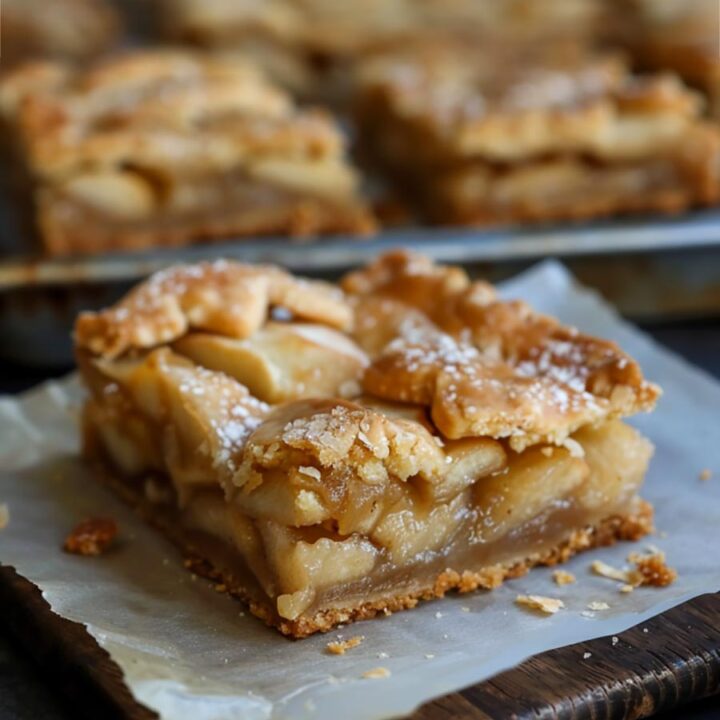 Flaky Apple Pie Bars