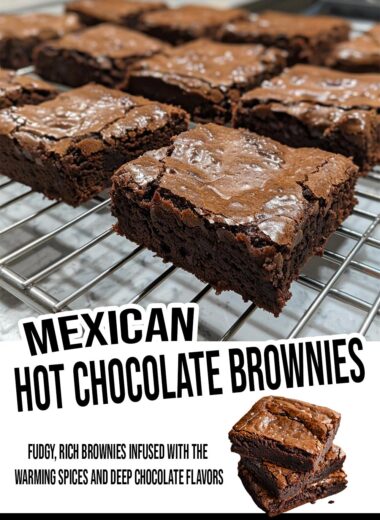 Mexican Hot Chocolate Brownies