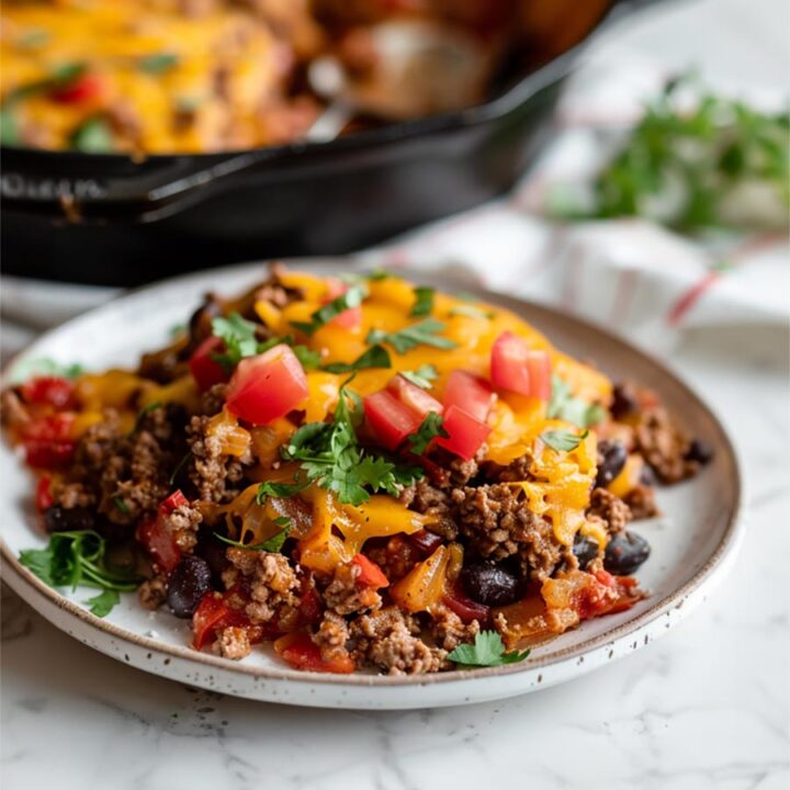 Skillet Cowboy Casserole