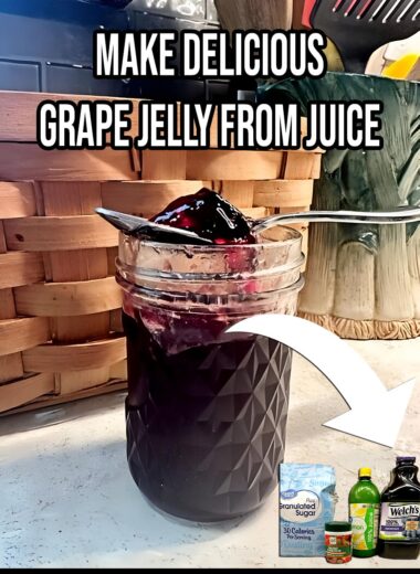 Make Delicious Grape Jelly From Juice