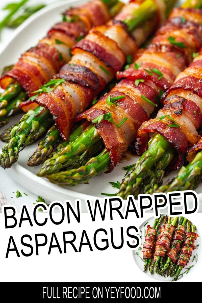 Bacon Wrapped Asparagus - Yeyfood.com: Recipes, cooking tips, and