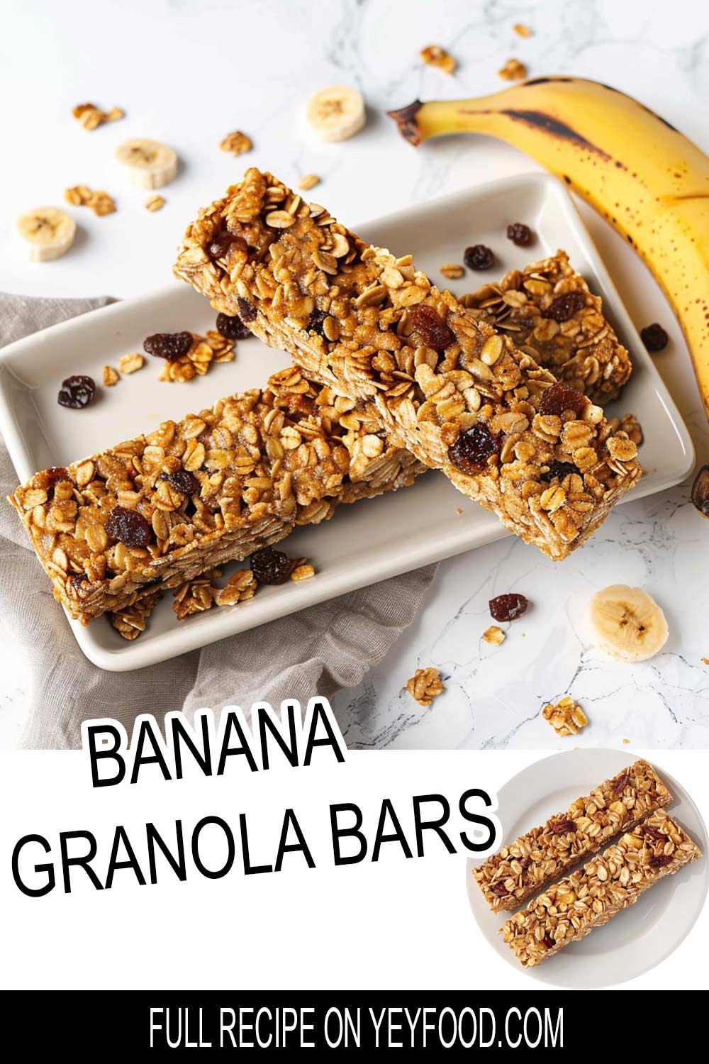 Banana Granola Bars