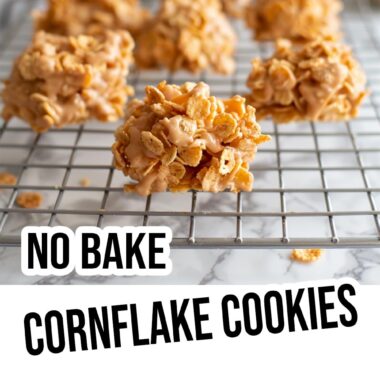 No Bake Cornflake Cookies